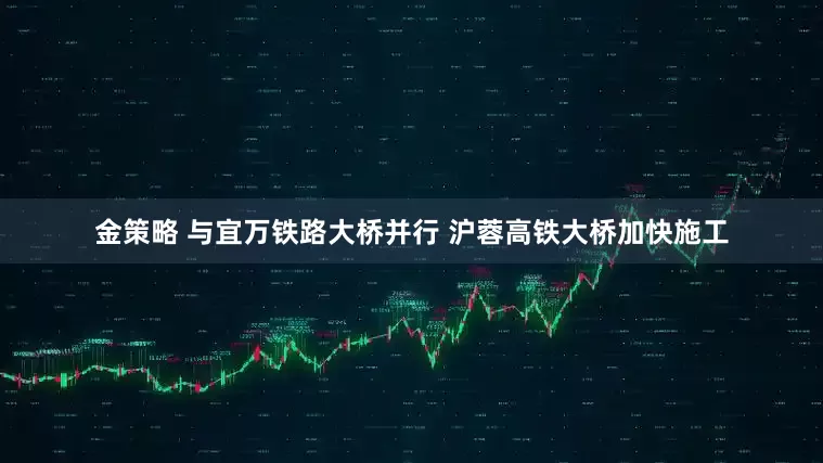 金策略 与宜万铁路大桥并行 沪蓉高铁大桥加快施工
